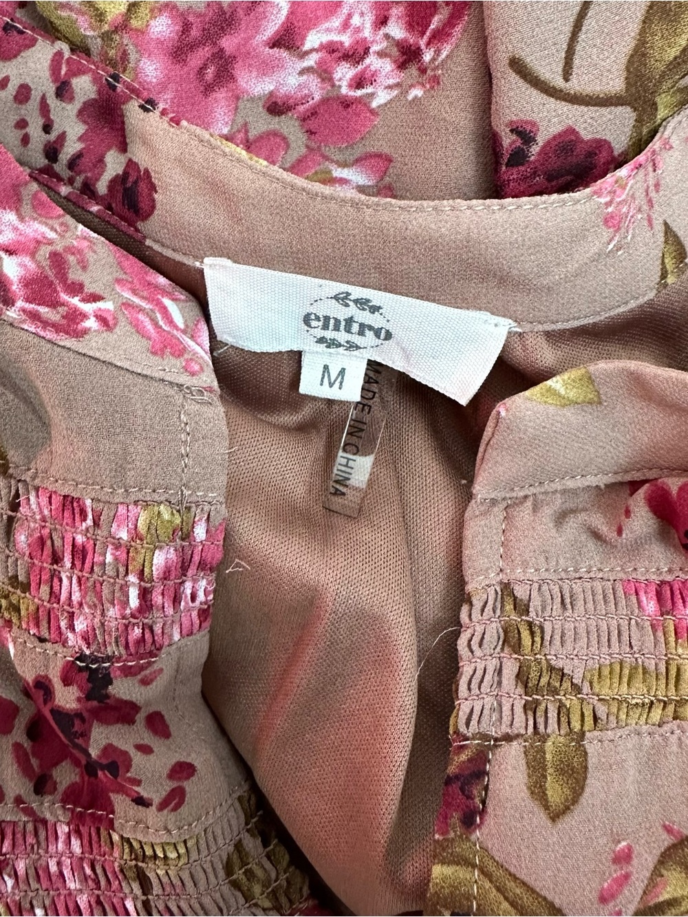 Entro Feeling Your Best Brown Floral Blouse from Mint Julep Boutique - Picture 4 of 5